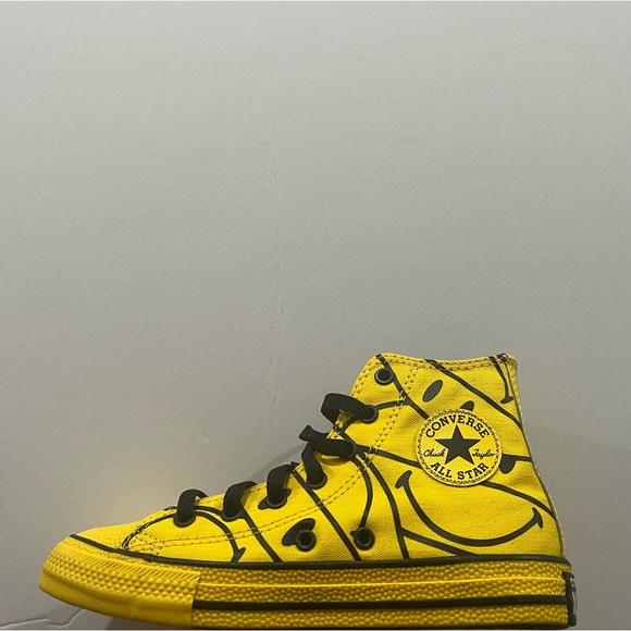 Converse x Chinatown Market, Chuck Taylor Allstar Hi, 371255C, Yellow & Black - Picture 11 of 13